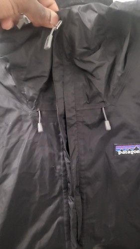 Patagonia Herren H2No Torrentshell Pullover Jacke Regen Shell schwarz grau - Bild 5 von 6