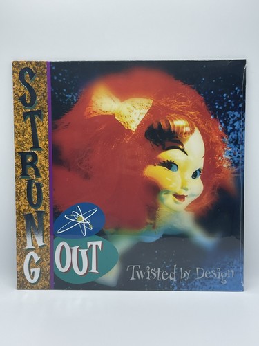 NEW Strung Out – Twisted By Design Yellow White Swirl Vinyl FAT WRECK CHORDS LP - Picture 1 of 4