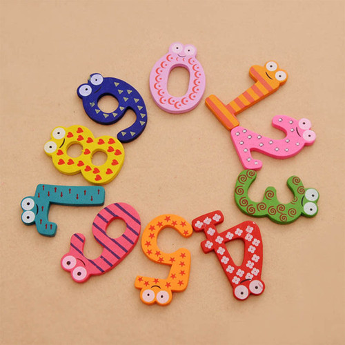 26/10PCS Magnetic Letters Numbers Alphabet ABC 123 Fridge Magnets Educational - Picture 5 of 14