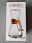CHEMEX Three Cup Classic filter-drip coffeemaker, brand new, unused