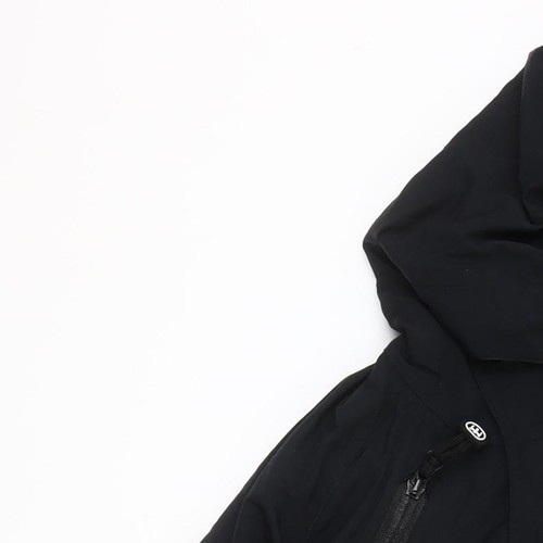 Moah Men’s Black XL Hooded Parka Jacket with Zip Pockets - Picture 7 of 12