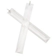 30 Pieces Crystal Bars with 30 Pieces Metal Clip Crystal Strips Replacement f...