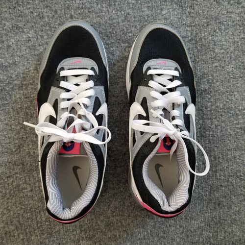 Nike Air Max Women Shoes US 10 Black Pink Gray White Sneakers Tennis 343904-003* - Picture 6 of 15