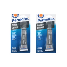Pack of 2 Permatex 25905 - Contact Cement (1.5oz)