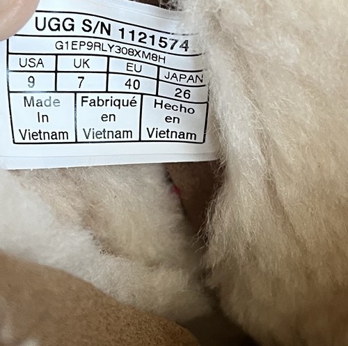 UGG Classic Weather Hiker Lace Up Tan Boots Women's Size 9 S/N1121574 - Bild 6 von 11