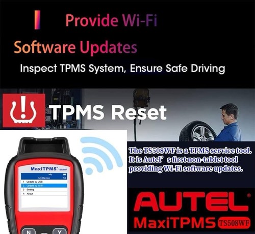 Autel TS508WF NEW Gen TPMS Diagnostic + Service Tool - Brand New / Sealed 700090 - Bild 3 von 11