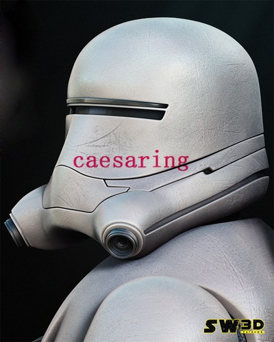 Flame Trooper Star War 3D Printing Figure Unpainted Model GK Blank Kit Stock - Picture 6 of 9