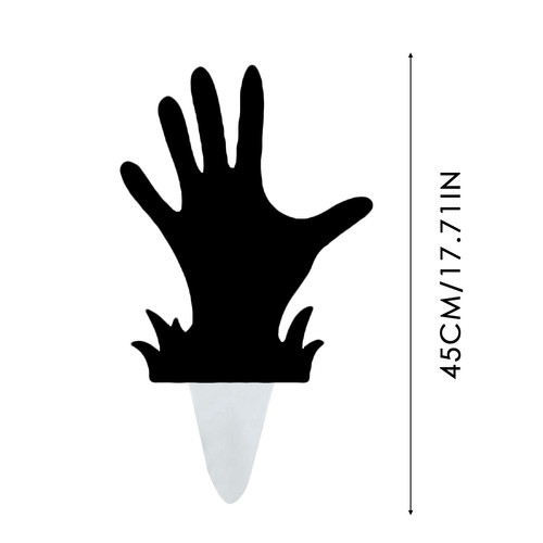 Whimsical Giant Hand Wooden Halloween Ground Stake Decor Outdoor Ornaments For - Zdjęcie 5 z 30