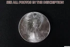 NobleSpirit GEM BU 1986 American SILVER Eagle .999 First Year of Issue