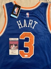 Josh Hart #3 Signed Autographed New York Knicks Jersey (JSA) COA