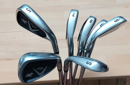 Callaway X2 Hot Eisensatz 7 Schläger 5,6,7,8,9,P und S. Stahl-Schaft, rechts - Bild 12 von 12