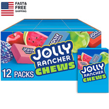 Chews Assorted Fruit Flavored Candy Box, 2.06 Oz 12 Count