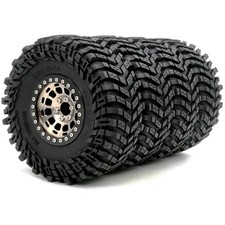 Aluminium Beadlock Wheels Tires For Rc Mud Crawler - 10mm Aluminium Beadlock Wheels Tires For Rc Mud Crawler - 10mm