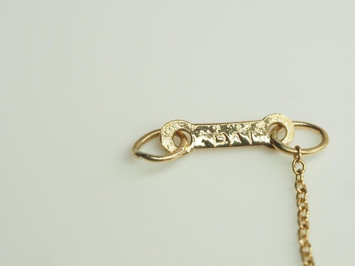 Tiffany & Co. Peretti Initial Letter "T" Necklace Pendant 18k Yellow Gold nobox - Picture 6 of 24