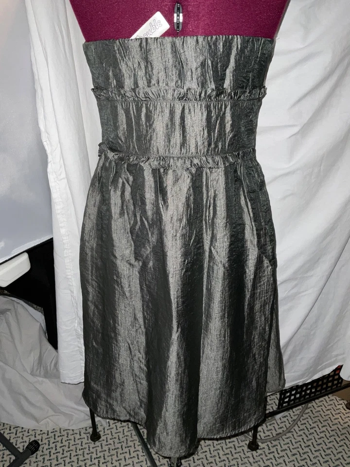 Vestido KITTY vintage gris para mujer Foto 3 de 3