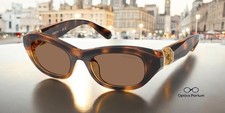 SWAROVSKI SK6036U 100273 Havana Dark Brown 50 mm Women's Sunglasses