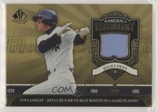 2006 SP Legendary Cuts Baseball Chronology Materials Bucky Dent #BC-BD