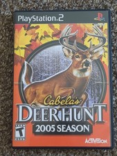 Cabela's Deer Hunt 2005 PS2 PlayStation 2 + Reg Card Complete  - LNC