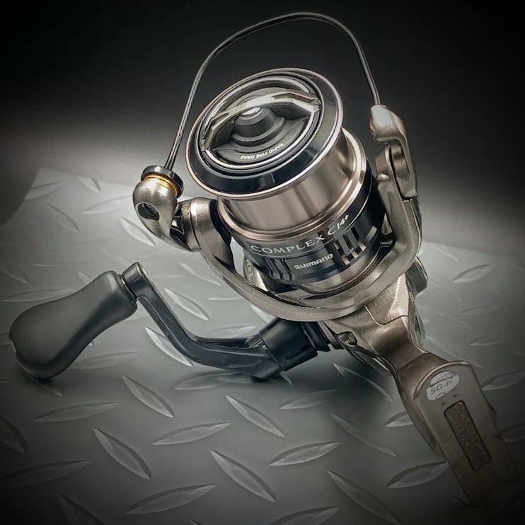 Carrete giratorio usado SHIMANO【17 COMPLEX CI4+ C2500S F4 HG】6.0:1 "Ex++"cond. Con caja Foto 3 de 4
