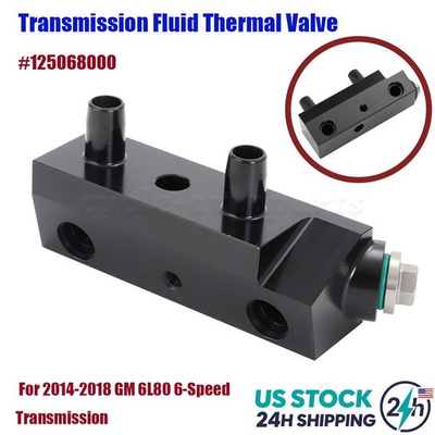 #ad Transmission Fluid Thermal Bypass Valve 125068000 For 2014 2018 Chevy GMC 6L80 $33.99