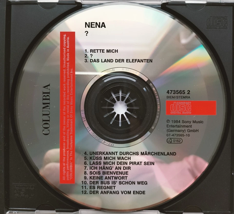 NENA Fragezeichen ? CD Madonna Sandra Blondie Pretenders Silly Nina Hagen - Bild 2 von 4
