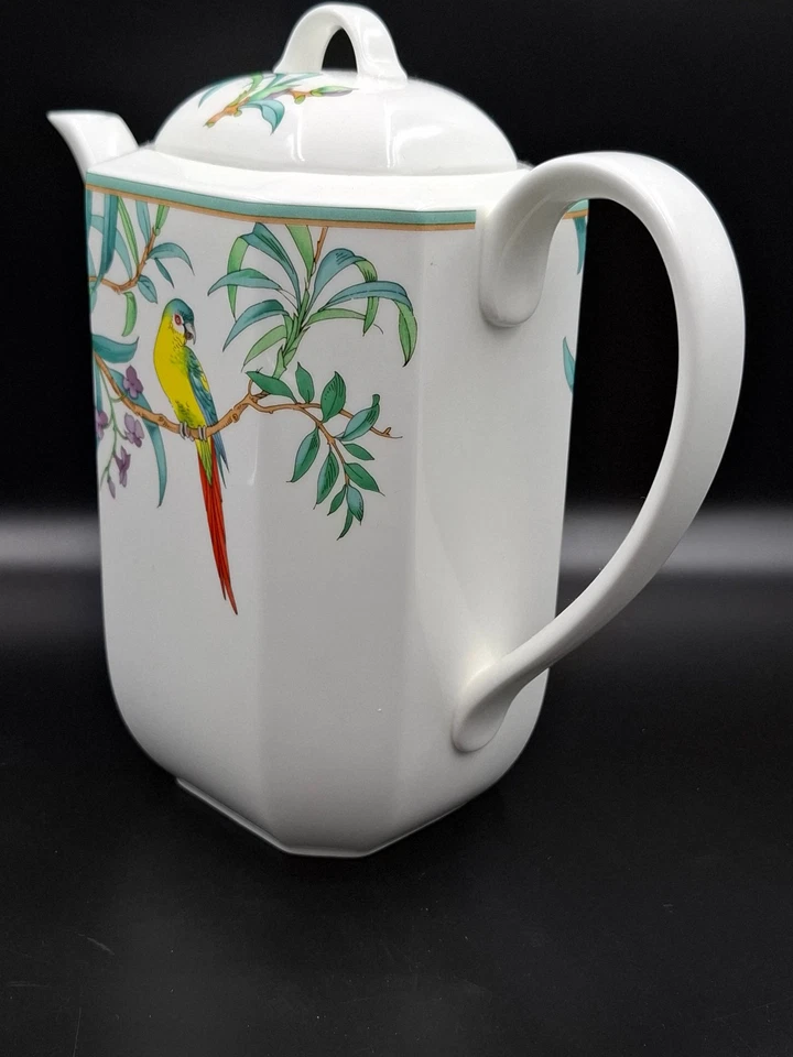 Tetera de porcelana vintage Villeroy & Boch cafetera Heinrich Amazona Alemania años 90 Foto 4 de 4