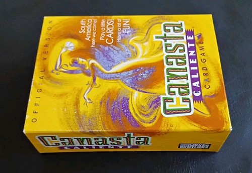 CANASTA Caliente Card Game Official Version Parker Brothers 2001 COMPLETE, MINT - Picture 11 of 19