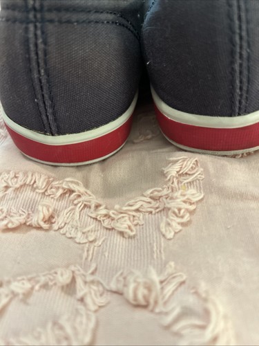 Vintage Grasshoppers Ladies Boat Shoes Red White & Blue Canvas 6.5 - Picture 5 of 6