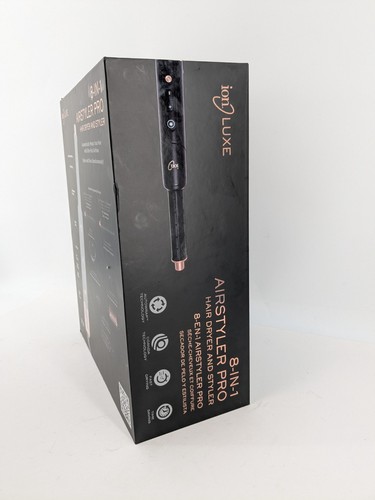 Ion Luxe 8-in-1 Airstyler Pro Haartrockner und Styler austauschbar schwarz - Bild 3 von 6