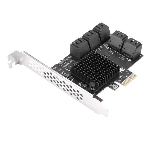 10 Port Sata 3.0 zu Pcie X1 Erweiterungs Karte Pci Express Sata Adapter Sat4851