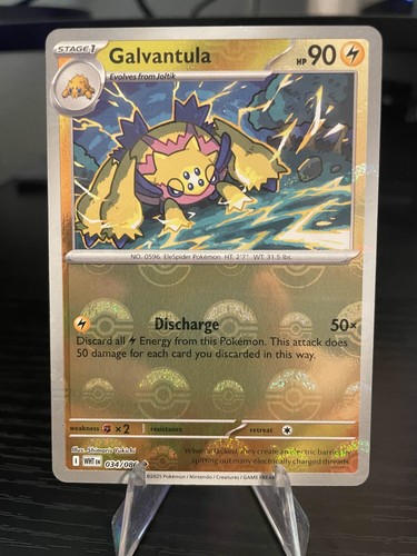 Galvantula (Poke Ball Pattern) 034/086 Sv: White Flare Holo