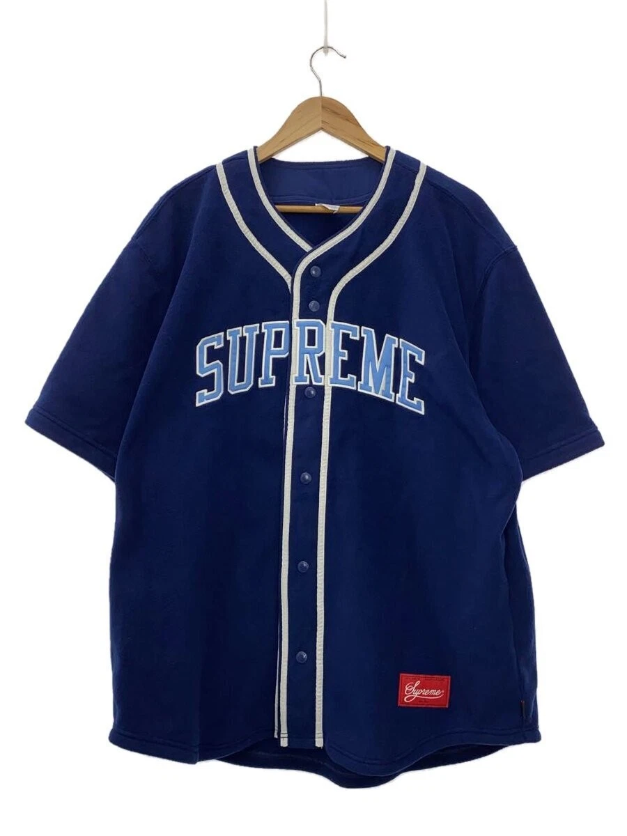 Chemise Supreme manches courtes/XL/polyester/bleu