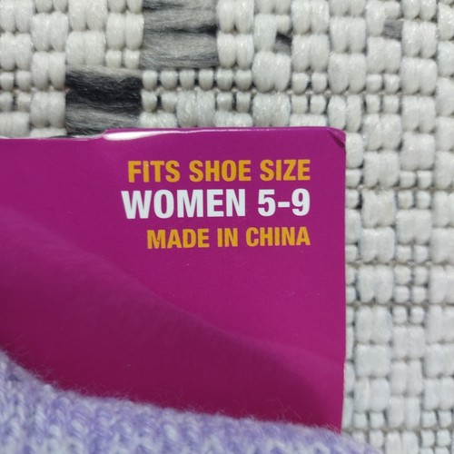 Polar Extreme Damen isolierte Thermo Socken gepolstert lila Schuhgröße 5-9 - Bild 2 von 3