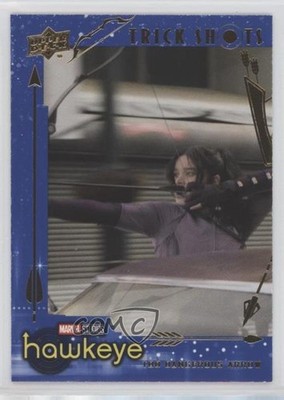 2023 Marvel Studios Hawkeye Trick Shots Blue Kate Bishop Too Dangerous Arrow ut4