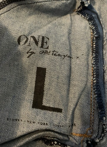 ONE by ONE Teaspoon Women's Sz. L Denim Calypsos Shorts Modern Low Waist Harlm - Picture 14 of 15