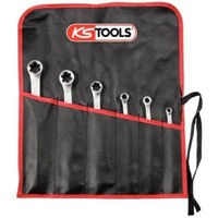 KS Tools DOPPEL-RINGSCHLÜSSELSATZ Einfach E24 E6 E-PROFIL Matt Satiniert