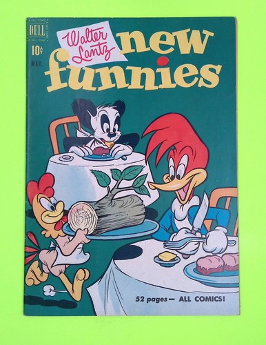 New Funnies #169 Dell Publishing Co. High Grade Comic Book RY8-281