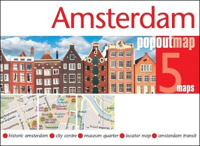 Amsterdam PopOut Map - pocket size, pop up map of Amsterdam c... - 9781917131322