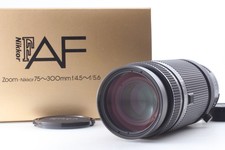 BOXED [Unused] Nikon AF Nikkor 75-300mm f4.5-5.6 Telephoto Zoom Lens From JAPAN