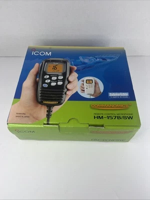 Icom CommandMic II Fernbedienungsmikrofon HM 157B plus Verlängerungskabel NEU - Bild 1 von 4