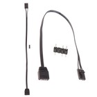 2 StüCk für  4PIN RGB auf Standard ARGB 3-Pin 5V Adapter Stecker RGB Kabel 8289