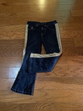 Vintage Young Girls Baby Phat Jean Suede Size 4