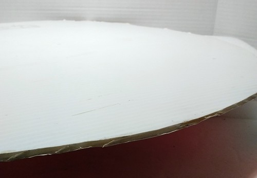 1990er 19" rundes Coca Cola gewelltes Plastik Werbeschild toller gebrauchter Zustand Rarität - Bild 5 von 10