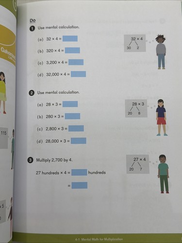 Dimensions Math Textbook 4A (Paperback) Singapore Math Inc. - UNMARKED - Imagen 6 de 17