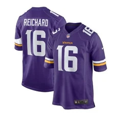 Men's Will Reichard Purple Stitched Jersey