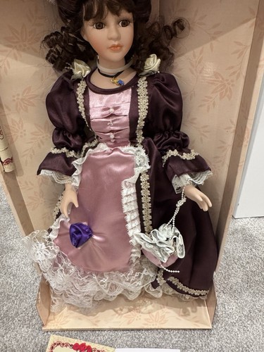 22” Genuine Fine Bisque Porcelain Collector's Choice Doll Hand Painted Authentic - Picture 7 of 12