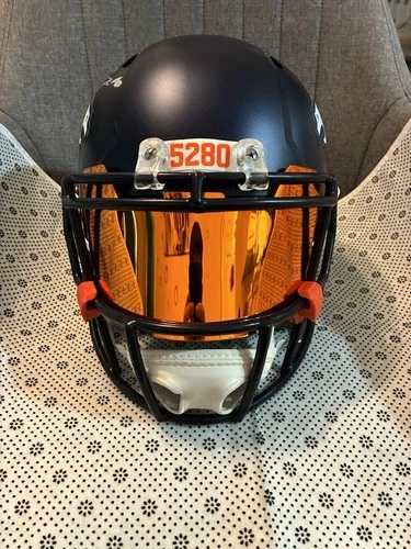 BO NIX SIGNED DENVER BRONCOS F/S  SPEED  HELMET BECKETT