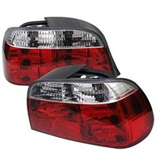 Spyder for BMW E38 7-Series 95-01 Crystal Tail Lights Red Clear ALT-YD-BE3895-RC