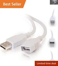 2M High-Speed USB A Extension Cable Braided Design for Reliable Performance