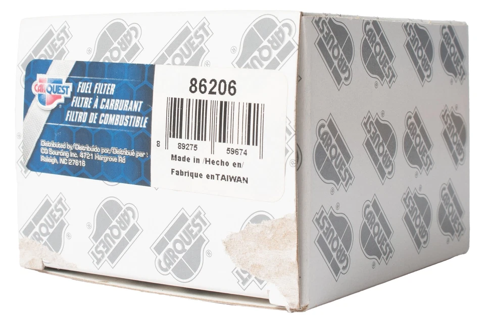 Filtro de combustible premium de repuesto Carquest apto para Honda Civic Wagovan 86206 1984-1987 Foto 2 de 4